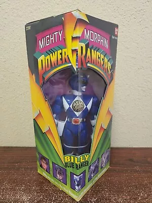 Billy Blue Ranger Mighty Morphin Power Rangers 1993 Bandai NEW VTG SEALED 8  Fig • $39.99