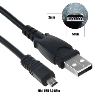 3.3ft USB Data Transfer SYNC Cable For Panasonic Lumix DMC-TZ70 Digital Camera • £6.43