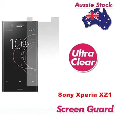 $3.95 • Buy Plastic Screen Protector For Sony Xperia XZ1 -  Clear