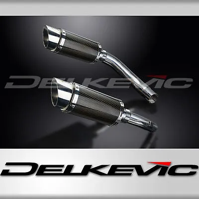 Yamaha YZF-R1 8  Mini Carbon Round Muffler Exhaust Slip On 09 10 11 12 13 14 • $585.99