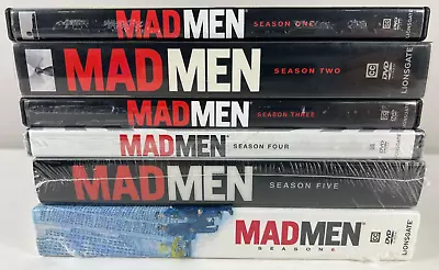 Mad Men TV Series 1-6 Set Seasons 1 2 3 4 5 6 DVD Lot Authentic Region 1 • $39.99