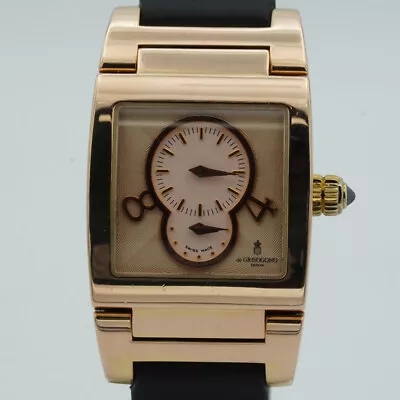 Grisogono Instrumento Uno Automatic Men's Watch 18K 750 Gold 44x 30MM Vintage • £6064.18