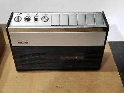Ampex Micro14 Cassette Tape Player/Recorder - Cord Missing - Untested • $50