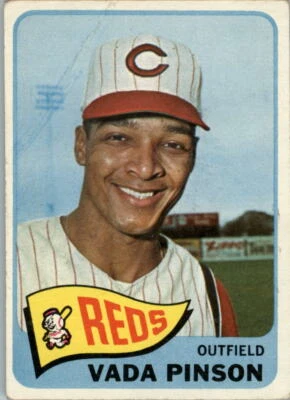 $1 • Buy 1965 Topps #355 Vada Pinson - FAIR