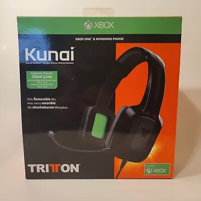 Triton Kunai Stereo Headset With Removable Mic For Xbox Mobile Devices And PS4 • $19.99