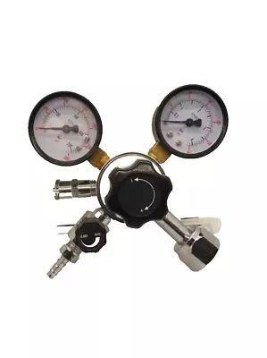 Dual Gauge CO2 System Regulator For Carbonated Drinks • $34.95