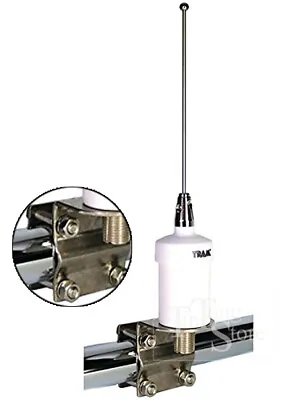 VHF Marine Radio Antenna Boat Signal Transceiver Receiver Stainless 15ft Cable • $53.29