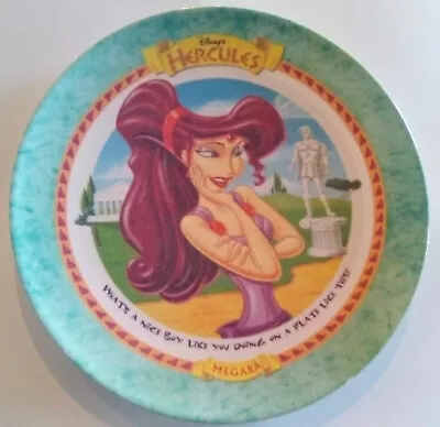 Disney Hercules Megara Plastic Plate 1997 Vintage McDonalds • $10