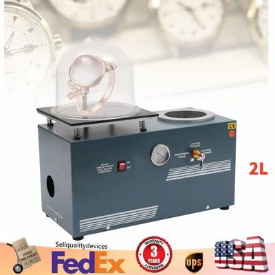 $639.03 • Buy 2L Jewelry Vacuum Lost Wax Cast Combination Vacuum Casting Investment Machine