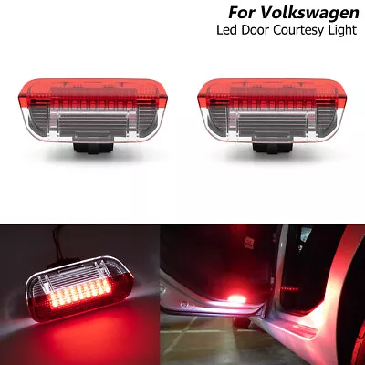 2xLED Door Courtesy Light Puddle Lamp For VW Passat B6 B7 Golf GTi Jetta MK5 MK6 • $11.99