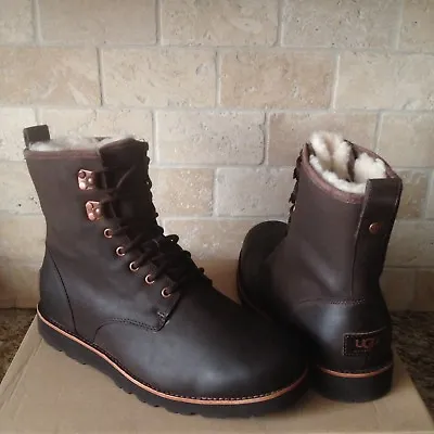 Ugg Hannen Tl Stout Waterproof Leather Winter Boots Shoes Size Us 7 Mens • $152.99