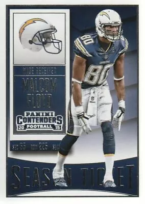 2015 Panini Contenders - MALCOM FLOYD 11 Season Ticket - LOS ANGELES CHARGERS 🏈 • $1.20