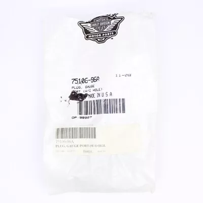 Harley-Davidson Plug Gauge Port Part Number - 75106-96A • $20.95