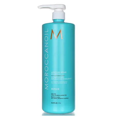 MoroccanOil Moisture Repair Shampoo 33.8oz/1L New Fresh FAST SHIP • $62.35