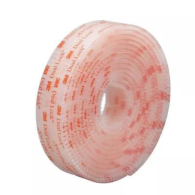 1 Meter 3M SJ3560 Dual Lock Tape Clear VHB Reclosable Fastener Duty Adhesive • $16.99