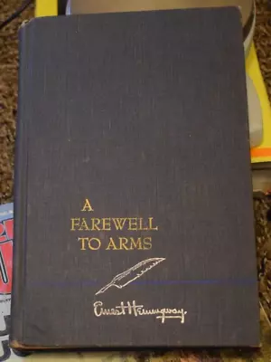 A Farewell To Arms Ernest Hemingway Vintage 1957 Hardcover Book • $4.99