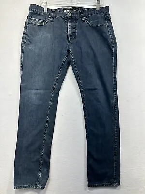 Vintage MATIX Men's Jeans Constrictor Skinny Button Fly Denim Size 34x30 Skate • $12.99
