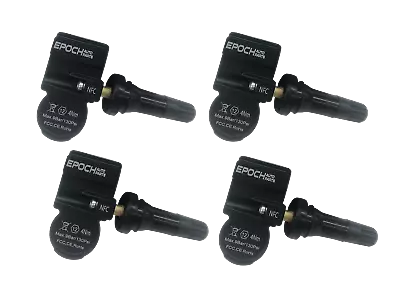 Set 4 TPMS Tire Pressure Sensors 433Mhz Rubber Fits 05-14 Volkswagen Vento • $100