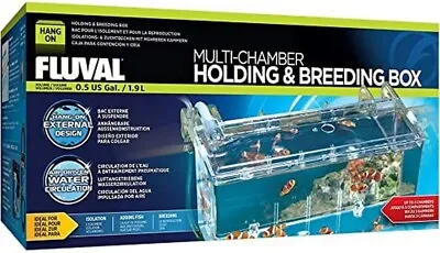 Marina Box Hatchery Hot Breeding Fish Tank Hang On Multi Chamber Isolation. • £49.99