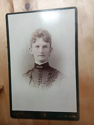 CDV Picture. Woman Colorize Cheeks. Lynchburg Va. A H Plexker. Nice • $2