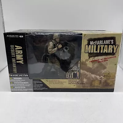 McFarlane Military Army Desert Infantry Delux Diorama • £59.99