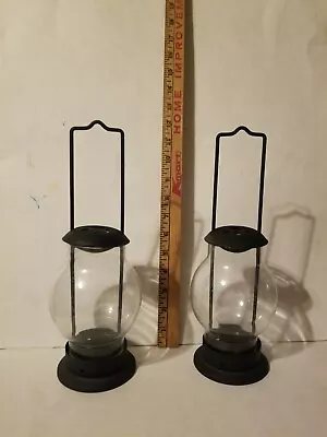 $32 • Buy IKEA Tealight Lantern 11 1/2 Inch Tall 3 1/2 Wide 101.267.54  Set Of 2 Lanterns
