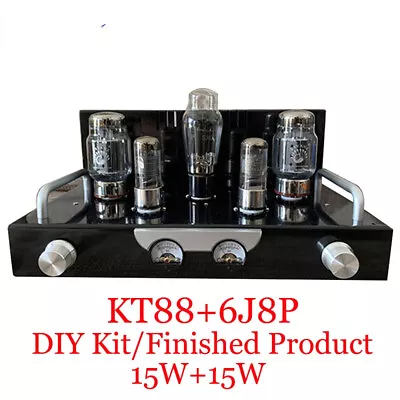 $486 • Buy HIFI 6J8P Kt88 Vacuum Tube Amplifier Diy Kit Hifi Class A Audio Amplifier 15w*2