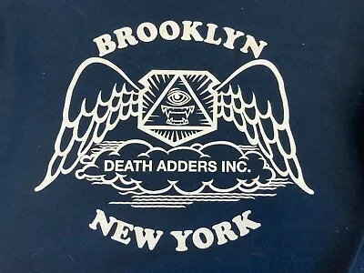 Mishka NYC T-Shirt Brooklyn Death Adders Guardian Angels Logo MNWKA M Tee Shirt • $24.99