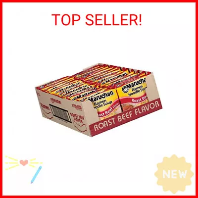 Maruchan Ramen Roast Beef 3 Oz Pack Of 24 • $20.48