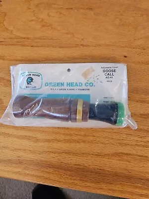 Green Head Co. Adjustable Tone Goose Call Ag-41 In Package • $14.99