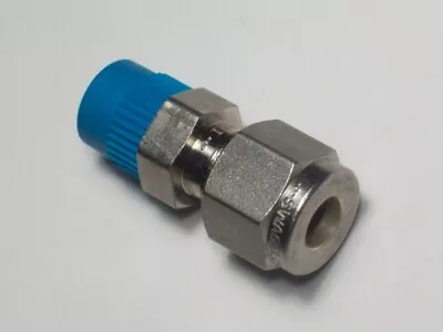 1- Swagelok Stainless Steel Connector Fitting 1/4  Tube X 1/8  MNPT SS-400-1-2 • $12.89