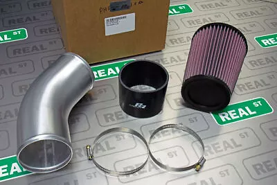 PHR 4  Intake Kit Raw Finish With Black Coupler For Single Turbo Supra MKIV 2JZ • $130.63