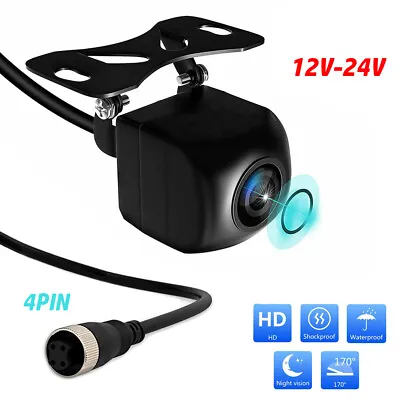 4Pin Plug Car Rear View Backup Camera Reversing HD Super Night Vision Waterproof • $14.99