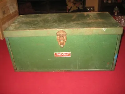 Vintage S-K Wayne 2 Drawer Machinist ToolBox / Chest - SK Wayne Steel 22x10x10  • $129.99