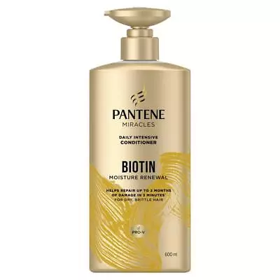 Pantene Pro V 3MM Intensive Daily Moisture Renewal Conditioner 600ml • $16.99