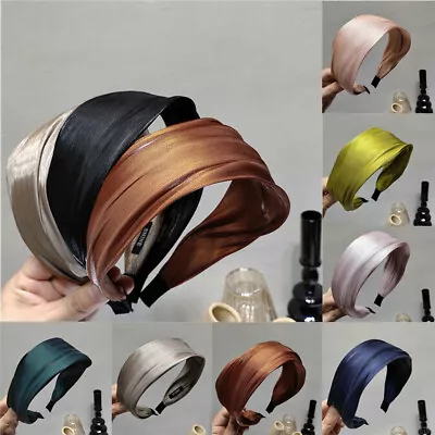 New Headband Knot Wide & Narrow Headbands Women's Alice Band Twist Top Hairband • £3.83