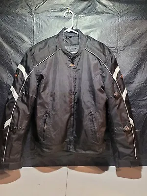 Xelement Motorcycle Gear Jacket Men Size M Zip Out Lining Vented • $37.72