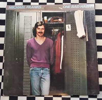 One Bad Habit LP By Michael Franks Vinyl 1980 VG+ BSK3427 Warner Bros. Records • $2