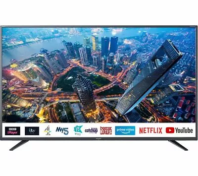 £314.95 • Buy Sharp 50  Inch Smart 4K Ultra HD HDR UHD LED TV - Freeview Play - Netflix - HDMI