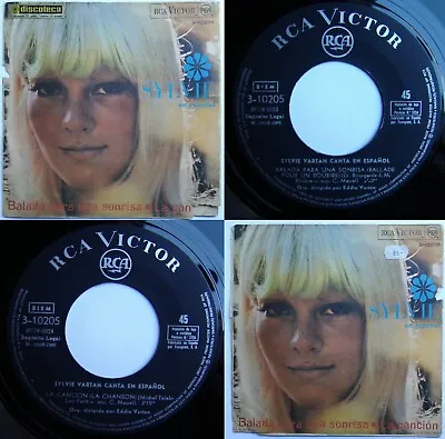 Sylvie Vartan Sings In Spanish 1966 Uniq Ps! Uniq Matrix Error Rare Spain Press! • $37.90