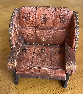 Dollhouse 2000 Miniature Raine Willitt's Designs Billiard Room Chair #24029 NICE • $49.99