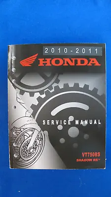 Honda 2010 2011 VT750RS Original Factory Service Manual F557 • $99.95