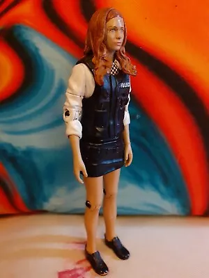 £10.89 • Buy Doctor Dr Who Police Girl Kissogram Amy Amelia Pond Uniform 5.5 Inch Figure