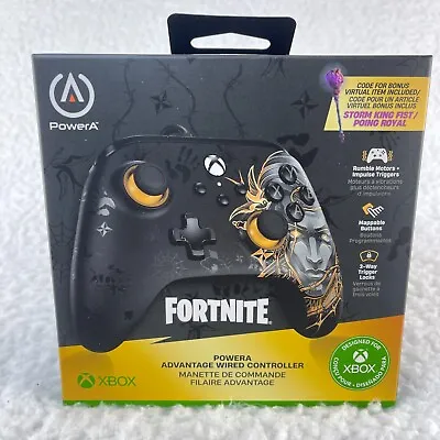 PowerA Fornite Midas Character Gaming Advantage Wired Controller XBOX System • $79.99
