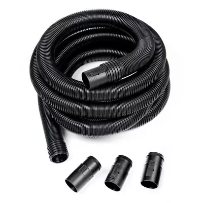 RIDGID 2-1/2 In. X 13 Ft. DUAL-FLEX Tug-A-Long Locking Vacuum Hose For Vacuums • $36.99