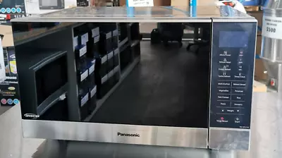 Panasonic 27L Stainless Flatbed Inverter Microwave NN-SF574S - Good Condition • $170.99