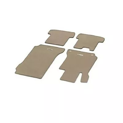 For Mercedes 204 C250 C300 Front & Rear Beige Floor Mat Set 2046802148658P90 • $147.37