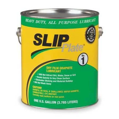 $64.48 • Buy Slip Plate Slip1-4X1g 1 Gal. Graphite Dry Film Lubricant