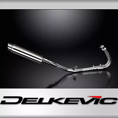 KAWASAKI NINJA 400 Z400 2018-22 FULL EXHAUST 350mm STAINLESS ROUND BSAU SILENCER • $378.96