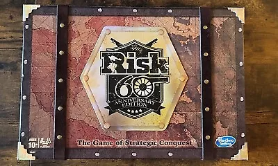 Hasbro B07Q63HJ82 Risk 60th Anniversary Edition The Game Of Strategic Conquest • $58